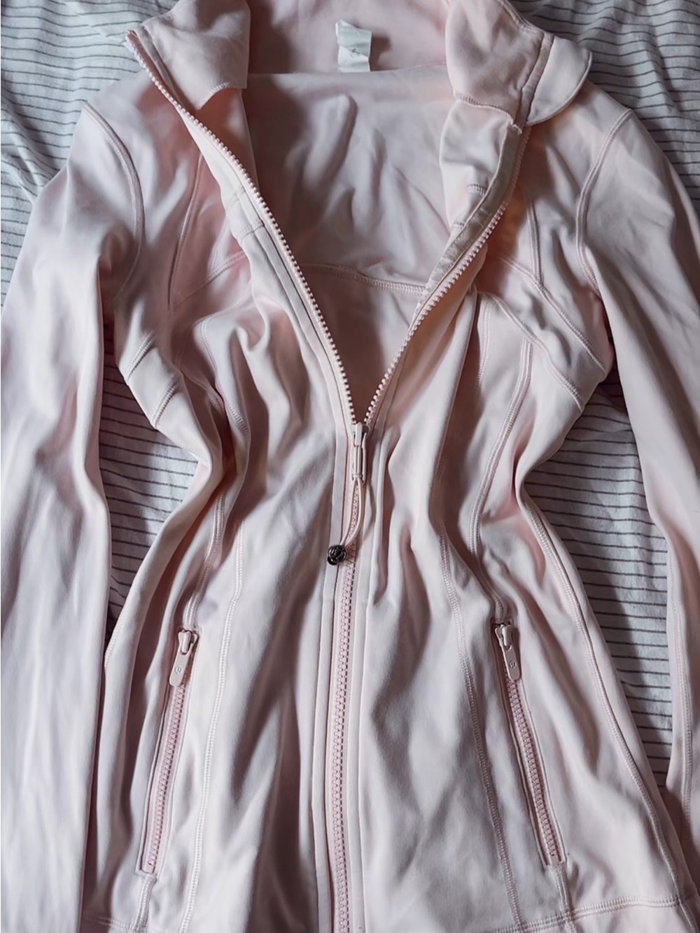 Lululemon Strawberry milkshake pink full zip